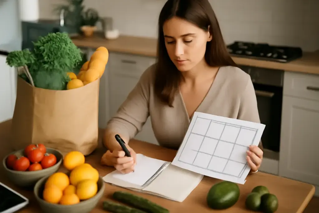 Come organizzare la spesa settimanale salutare? Soluzioni concrete per risparmiare tempo e mangiare meglio