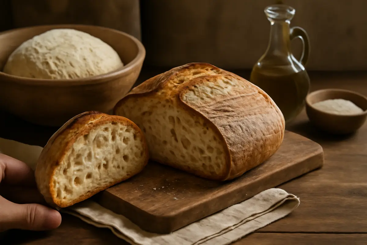 Pane fatto in casa a lunga lievitazione: come sviluppare sapore e digeribilità