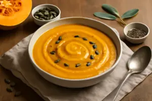 Vellutata di zucca cremosa senza panna: il segreto per leggerezza e sapore intenso