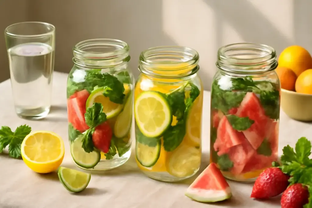 Acqua aromatizzata fatta in casa: varianti originali che favoriscono l’idratazione