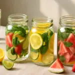 Acqua aromatizzata fatta in casa: varianti originali che favoriscono l’idratazione