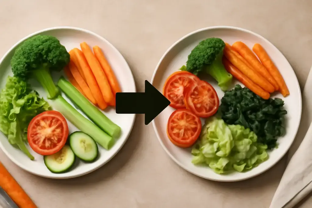 Verdure crude o cotte? Ecco come variare per non perdere nutrienti preziosi