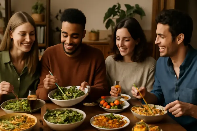 Come funzionano le cene tematiche vegetariane tra amici? Spunti sfiziosi da copiare subito
