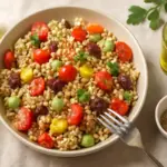 Insalata di farro gustosa e saziante: i condimenti poco usati che migliorano il piatto